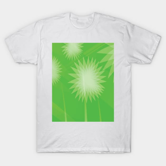 Green Abstract Art T-Shirt by BruceALMIGHTY Baker